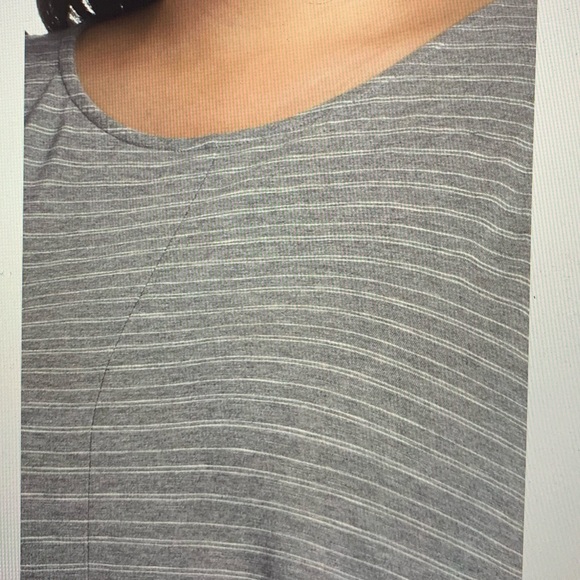 NEW Caslon gray white dress plus size 1x - Picture 4 of 8